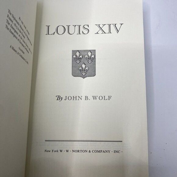 Louis XIV by John B. Wolf (1968, Norton, Paperback) First Edition - Picture 9 of 12
